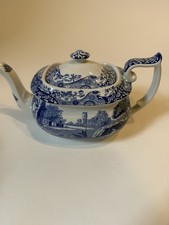 Spode Blue Italian Teapot