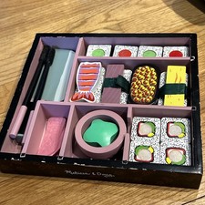 Melissa and Doug Sushi Wooden Slicing complete Set