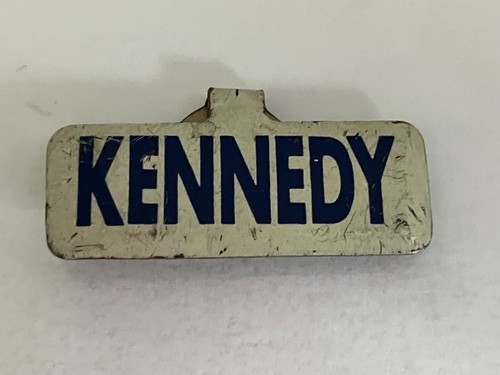 Vintage kennedy lapel button - kennedy,