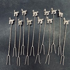 Silver Llama Cocktail Sticks