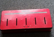 Vintage Red Thrift Box Savings