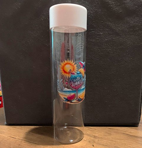 Clear glass 500ml - clear, drinking