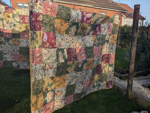 Patchwork bed runner - patchwork, 150cm