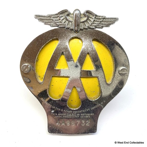 1958 1959 1950s car badge - 1959, aa