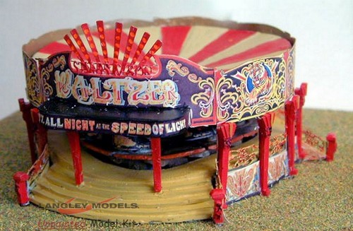 Funfair waltzer ride static - waltzer,