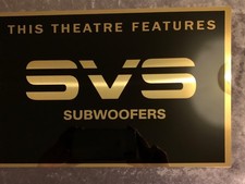 SVS SUBWOOFERS Cinema Sign