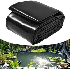 0.4mm Thick Garden Pond Liner 370gsm Flexible Square Heavy Duty Fish Pond Liners