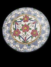 Vintage Floral Ceraplat Plate Design  Ceramic Wall Hanging Ceramic Made in Spain