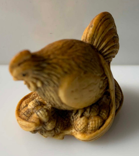 Fab vintage resin netsuke - resin,