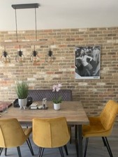 Old Lambeth Blend Brick Slips, Wall Cladding, Feature Wall, Brick Tiles SAMPLE