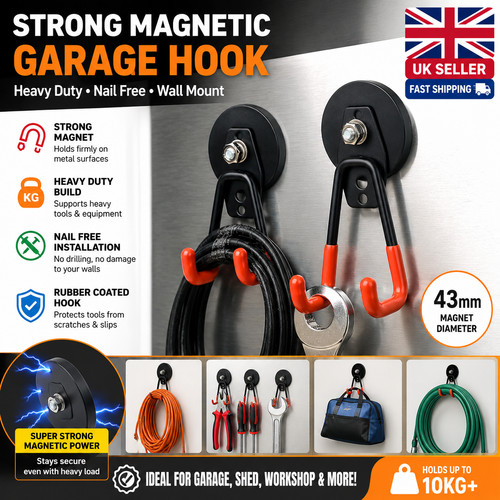 Strong magnetic garage - strong, hook