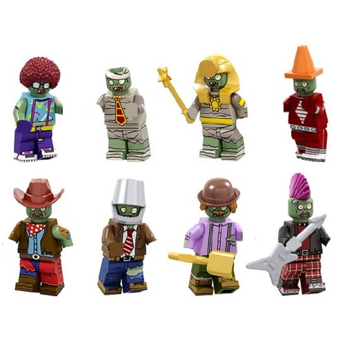 Custom lego plants zombies - custom,
