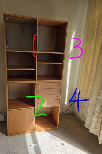 Ikea storage units set 4 - storage, of