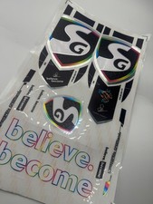 Sg  Cricket Bat Stickers 3D