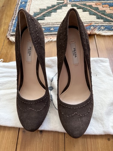Prada women shoes brown - prada, women’s
