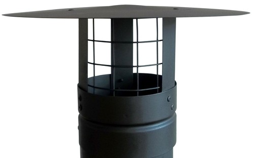 Chimney cowl with - with, guard