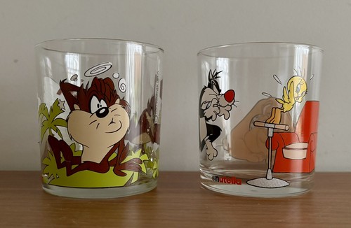 Pair warner bros nutella glass - nutella,