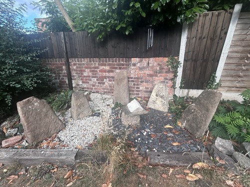 Antique staddle stone in - antique,