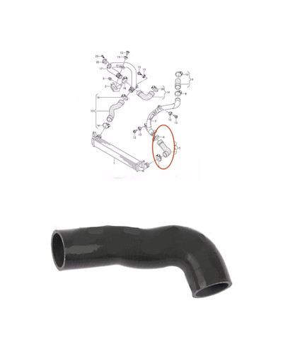 Intercooler pipe turbo hose - intercooler,