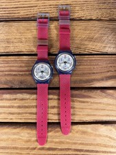 Swatch 1990's chrono SCN 103 JFK shop display dummy watch useful for strap case