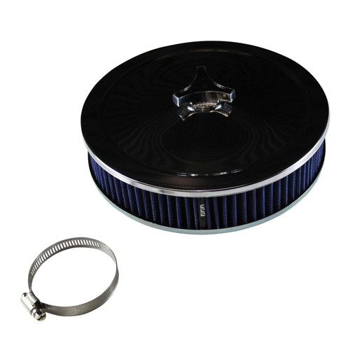 Chrome air cleaner wide x - air,