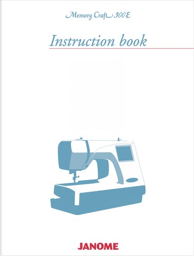 Janome memory craft 300e - janome,