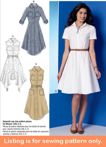 Sewing pattern womens clothes - pattern,