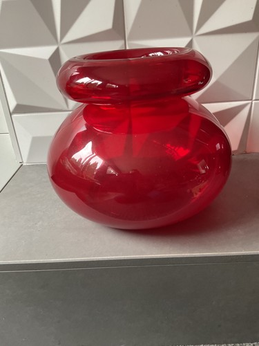 Ikea stockholm vase large red - vase,
