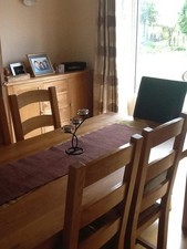 Magnum Solid Oak 6-8 Seater