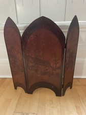 Vintage Wooden Fire Guard