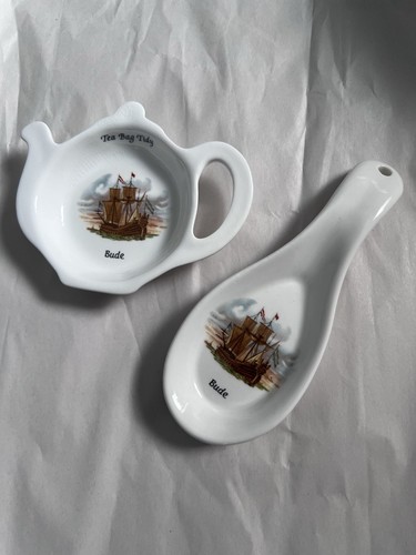 Tea bag tidy - spoon, holder