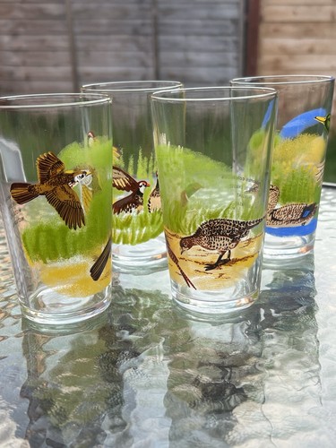 Vintage set glasses - of, 4