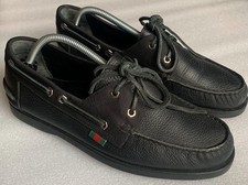 Gucci boat deck shoes in black