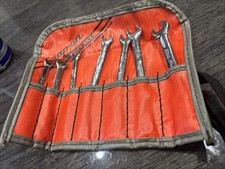 Snap-On 7pc 4-9mm 6pt Metric Midget Stubby Wrench Spanner Set - OXIM707SBK