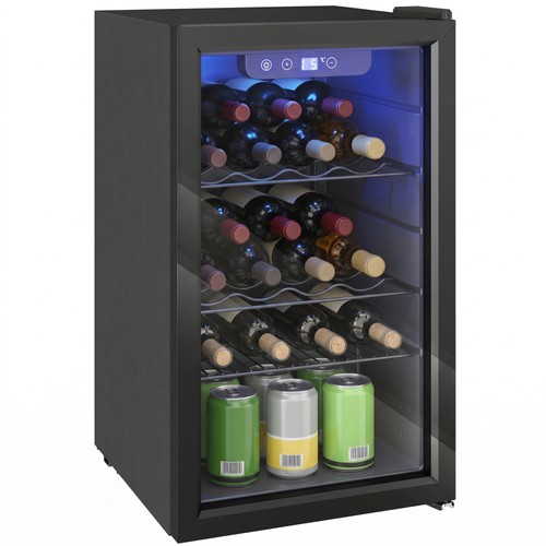 Homcom bottle wine cooler - bottle,