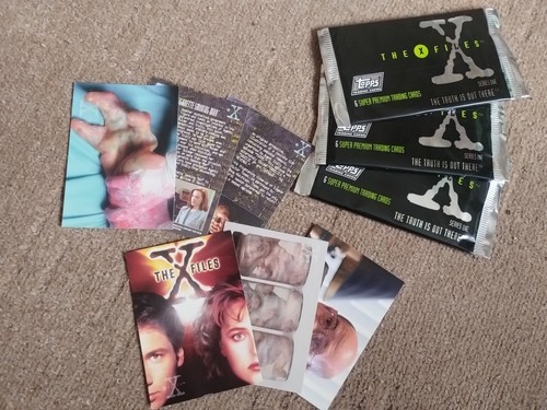 The files trading cards - the,