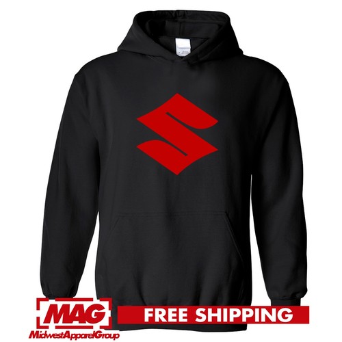 Suzuki black hoodie sport - hoodie,