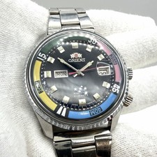 Orient Automatic KING DIVER Vintage 42Mm Black With Bracelet 3 Stars