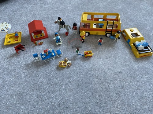 Vintage playmobil camper - vintage,