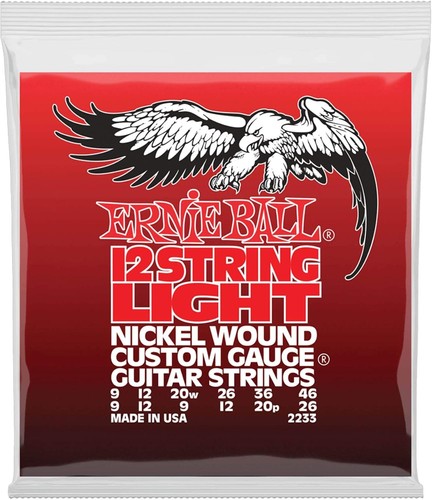 Ernie ball light - light, 12-string