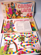 Vintage 1978 Milton Bradley CANDY LAND Board Game w Original Box, 100% COMPLETE