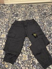 Stone Island Cargo Pant. W30 Reg T. Navy. 100% Certilogo Authentic. Worn Twice!