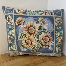 Tapestry Sunflower Pillow
