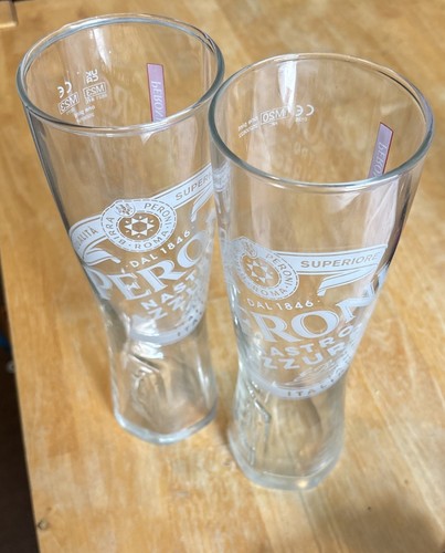 Peroni branded pint glass - peroni,