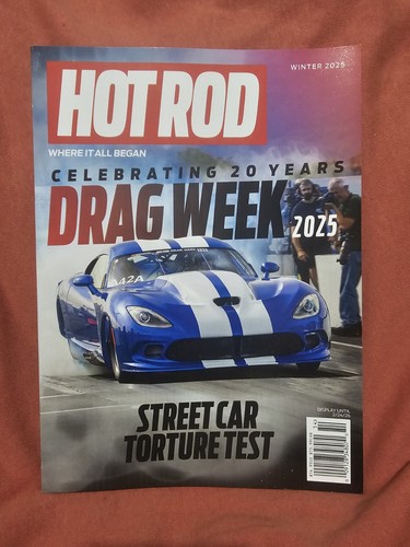 Hot rod magazine winter - magazine,