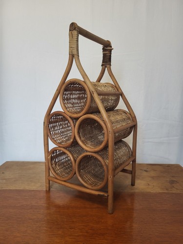 Vintage mid century wicker - mid-century,