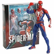 The Spiderman PS4 Advanced Suit PVC Action Figure Collectible Model Toy In BOX