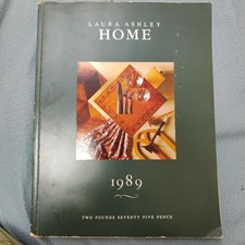 Vintage 1989 Laura Ashley Home Furnishing Catalogue furniture flowery chintz
