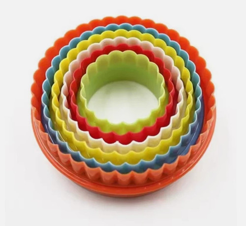 5pc round cookie cutter set - 5pc,