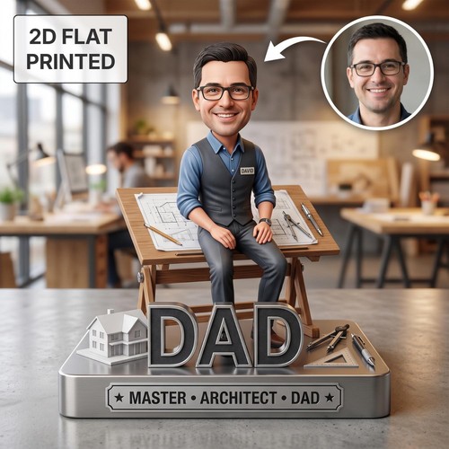 Personalized architect dad - architect,